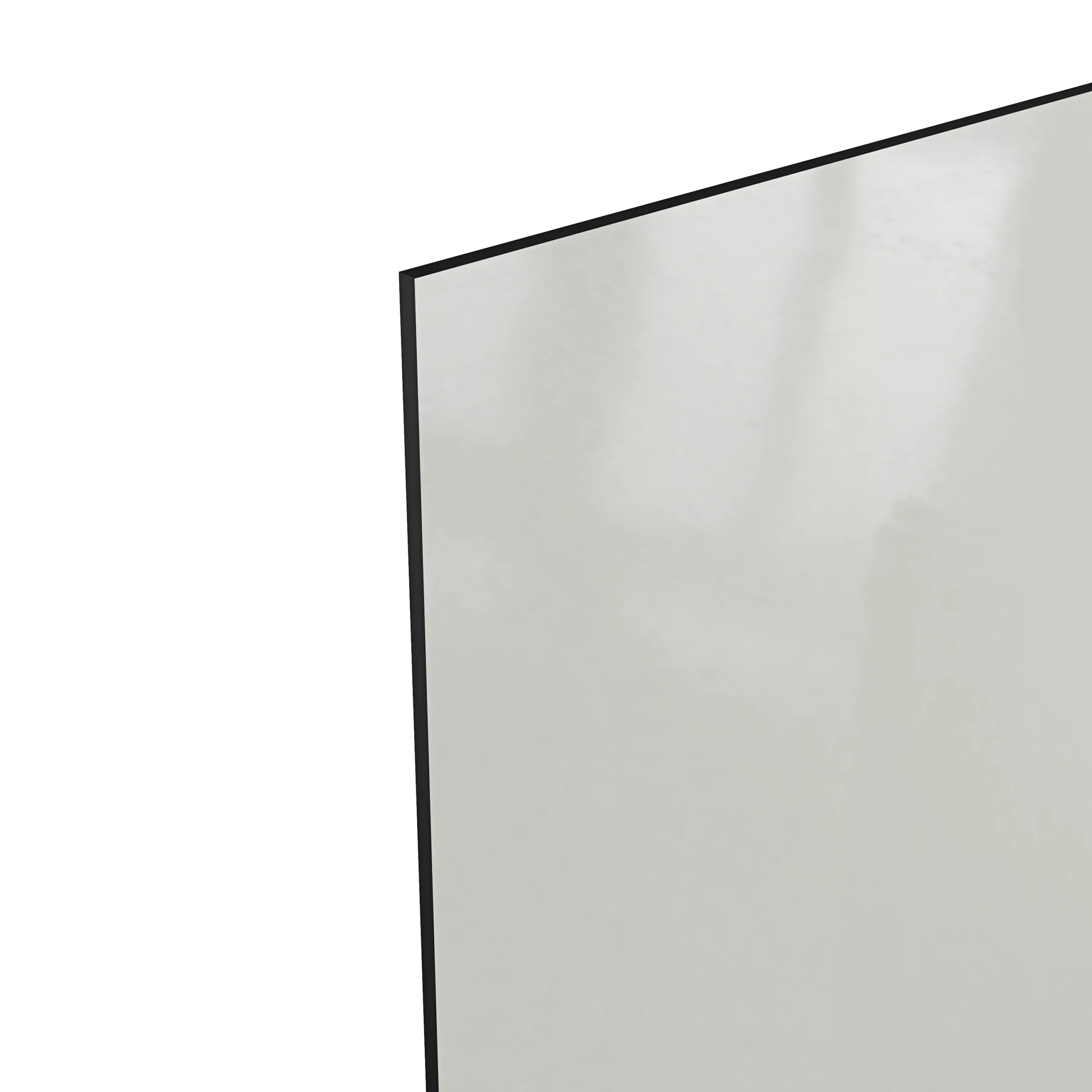 GoodHome Nepeta Gloss Ivory & Red Glass Effect Paper & Resin Back Panel, (H)2000mm (W)600mm (T)3mm 4 GoodHome Nepeta Gloss Ivory & Red Glass Effect Paper & Resin Back Panel, (H)2000mm (W)600mm (T)3mm - Image 4