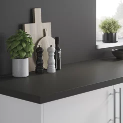 GoodHome Nepeta Grey Paper & Resin Back Panel, (H)6000mm (W)20000mm (T)3mm -Goodhome goodhome nepeta grey paper resin back panel h 6000mm w 20000mm t 3mm3663602636380 22i