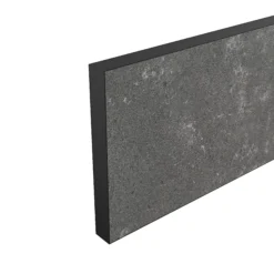 GoodHome Nepeta Grey Stone Effect Paper & Resin Upstand (L)3000mm 14 GoodHome Nepeta Grey Stone Effect Paper & Resin Upstand (L)3000mm -Goodhome goodhome nepeta grey stone effect paper resin upstand l 3000mm3663602636656 01c Mineral