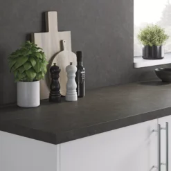 GoodHome Nepeta Natural Concrete Effect Paper & Resin Back Panel, (H)6000mm (W)20000mm (T)3mm -Goodhome goodhome nepeta natural concrete effect paper resin back panel h 6000mm w 20000mm t 3mm3663602636342 22i