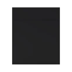 GoodHome Pasilla Matt Carbon Thin Frame Slab Drawerline Cabinet Door, (W)600mm (H)715mm (T)20mm