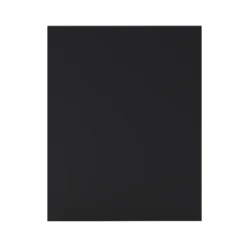 GoodHome Pasilla Matt Carbon Thin Frame Slab Standard End Panel (H)720mm (W)570mm