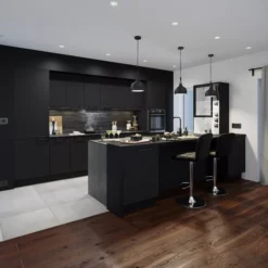 GoodHome Pasilla Matt Carbon Thin Frame Slab Tall Wall Cabinet Door (W)250mm (H)895mm (T)20mm 18 GoodHome Pasilla Matt Carbon Thin Frame Slab Tall Wall Cabinet Door (W)250mm (H)895mm (T)20mm -Goodhome goodhome pasilla matt carbon thin frame slab tall wall cabinet door w 250mm h 895mm t 20mm3663602474487 22i