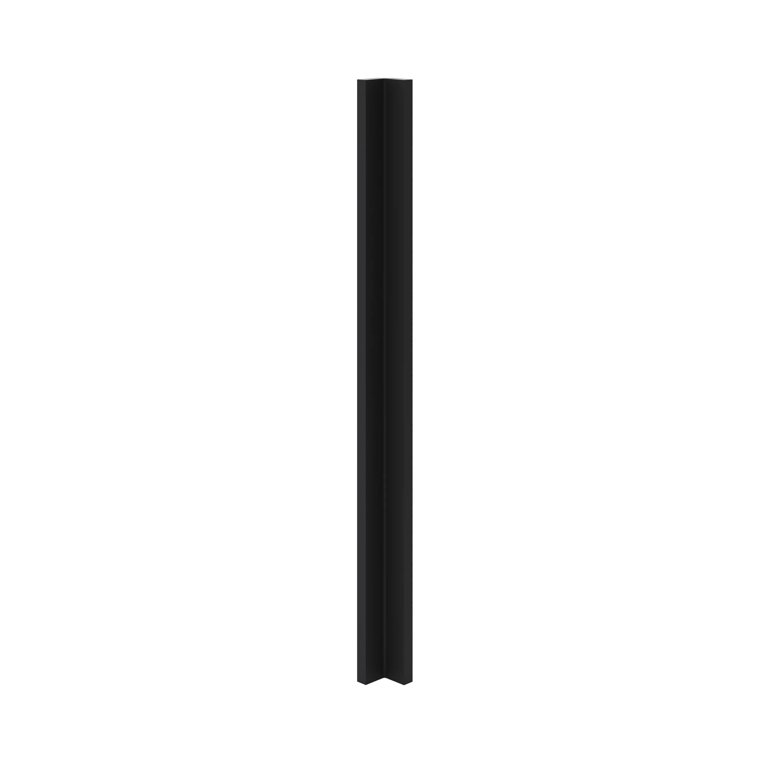 GoodHome Pasilla Matt Carbon Thin Frame Slab Tall Wall Corner Post, (W)59mm (H)895mm 1 GoodHome Pasilla Matt Carbon Thin Frame Slab Tall Wall Corner Post, (W)59mm (H)895mm