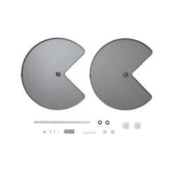 GoodHome Pebre Anthracite Not Soft Close Pull Out Storage, (H)639mm (W)830mm -Goodhome goodhome pebre anthracite not soft close pull out storage h 639mm w 830mm3663602480259 07c bq