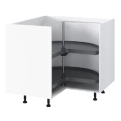 GoodHome Pebre Anthracite Not Soft Close Pull Out Storage, (H)639mm (W)830mm -Goodhome goodhome pebre anthracite not soft close pull out storage h 639mm w 830mm3663602480259 21c