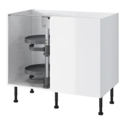 GoodHome Pebre Anthracite Soft-close Pull Out Storage, (H)698mm (W)865mm 13 GoodHome Pebre Anthracite Soft-close Pull Out Storage, (H)698mm (W)865mm -Goodhome goodhome pebre anthracite soft close pull out storage h 698mm w 865mm3663602480228 22c