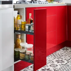 GoodHome Pebre Anthracite Soft Close Runners Pull Out Storage, (H)484mm (W)264mm 13 GoodHome Pebre Anthracite Soft Close Runners Pull Out Storage, (H)484mm (W)264mm -Goodhome goodhome pebre anthracite soft close runners pull out storage h 484mm w 264mm3663602480150 04i bq