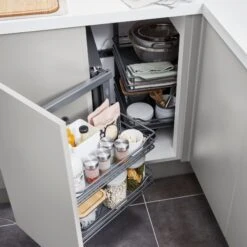 GoodHome Pebre Anthracite Soft-open Right Outward Pull Out Storage, (H)639mm (W)855mm 19 GoodHome Pebre Anthracite Soft-open Right Outward Pull Out Storage, (H)639mm (W)855mm -Goodhome goodhome pebre anthracite soft open right outward pull out storage h 639mm w 855mm3663602480242 04i bq