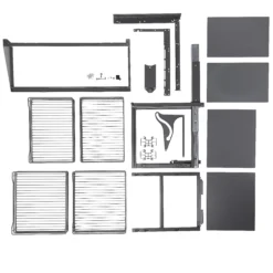 GoodHome Pebre Anthracite Soft-open Right Outward Pull Out Storage, (H)639mm (W)855mm 15 GoodHome Pebre Anthracite Soft-open Right Outward Pull Out Storage, (H)639mm (W)855mm -Goodhome goodhome pebre anthracite soft open right outward pull out storage h 639mm w 855mm3663602480242 07c bq