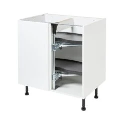 GoodHome Pebre Soft-close RH Corner Cabinet Pull-out Storage -Goodhome goodhome pebre soft close rh corner cabinet pull out storage3663602480204 21c bq