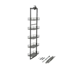 GoodHome Pebre Soft Close Runners Larder Pull-out Storage -Goodhome goodhome pebre soft close runners larder pull out storage3663602480266 03c bq