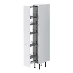 GoodHome Pebre Soft Close Runners Larder Pull-out Storage -Goodhome goodhome pebre soft close runners larder pull out storage3663602480266 21c