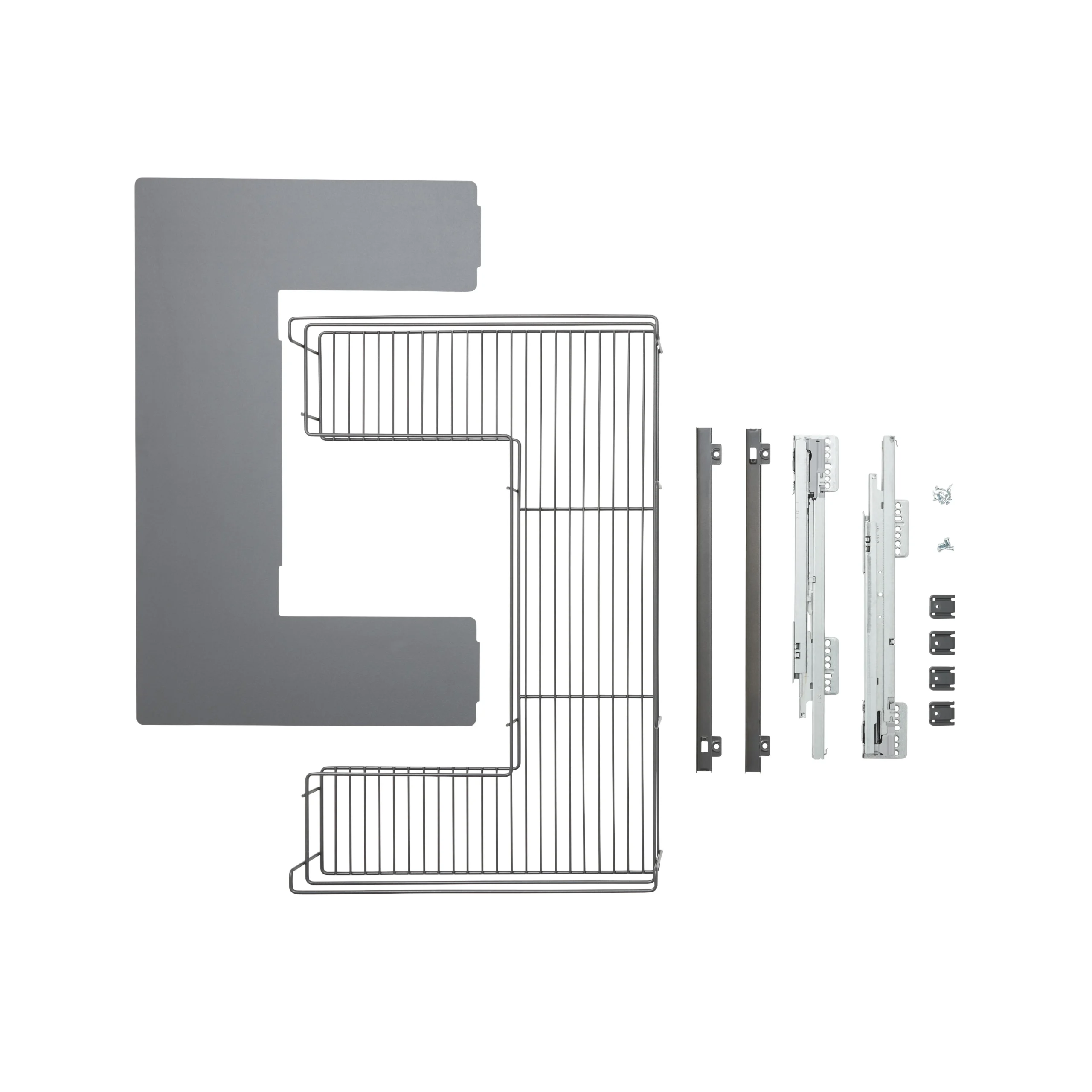 GoodHome Pebre Under Sink Shelf Pull-out Storage 5 GoodHome Pebre Under Sink Shelf Pull-out Storage - Image 5