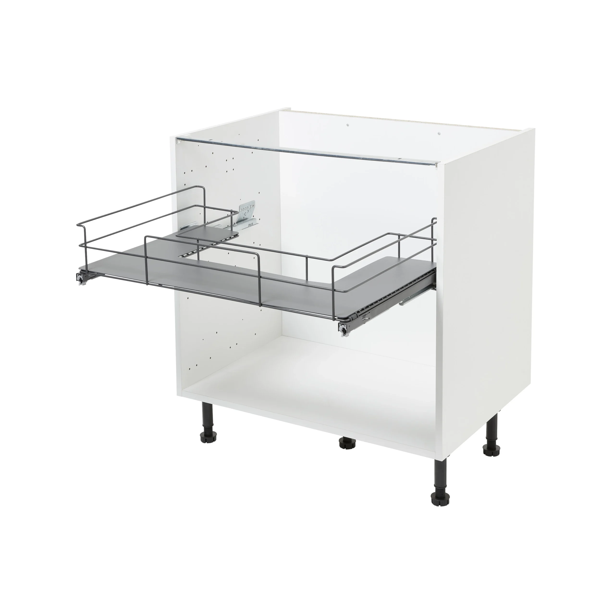 GoodHome Pebre Under Sink Shelf Pull-out Storage 1 GoodHome Pebre Under Sink Shelf Pull-out Storage