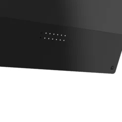 GoodHome PlasmaSense GHAG60PLAS Black Steel & Glass Angled Cooker Hood (W)59.8cm - Black -Goodhome goodhome plasmasense ghag60plas black steel glass angled cooker hood w 59 8cm black5059340445892 36c