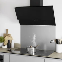 GoodHome PlasmaSense GHAG90PLAS Black Steel & Glass Angled Cooker Hood (W)89.8cm - Black -Goodhome goodhome plasmasense ghag90plas black steel glass angled cooker hood w 89 8cm black5059340445885 01i