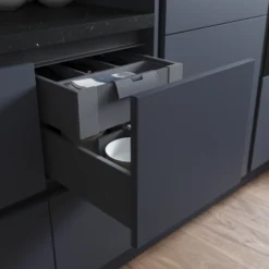 GoodHome Soto Soft-close Deep Drawer Box (W)400mm -Goodhome goodhome soto soft close deep drawer box w 400mm3663602479253 06i