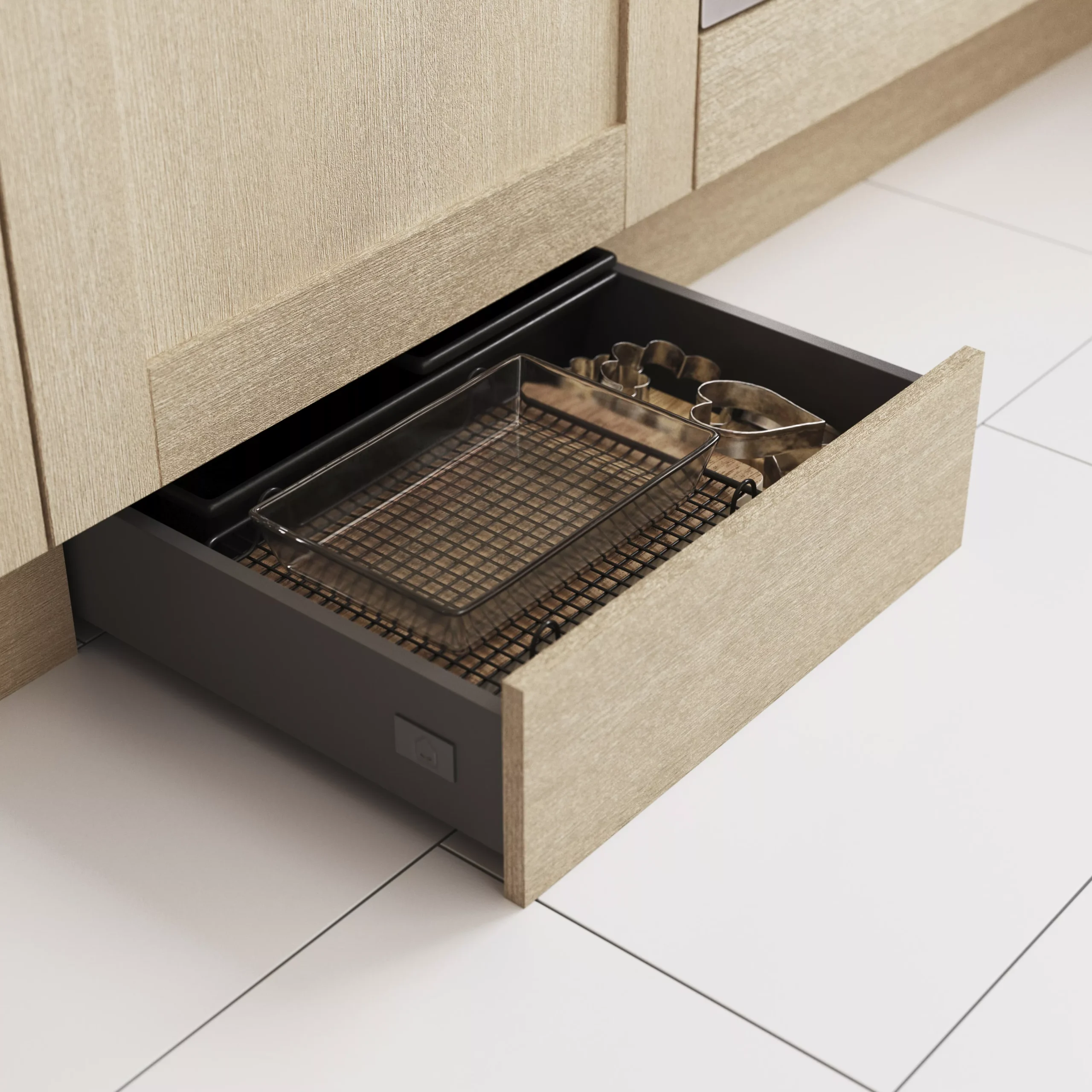 GoodHome Soto Soft-close Drawer Box (W)500mm 5 GoodHome Soto Soft-close Drawer Box (W)500mm - Image 5