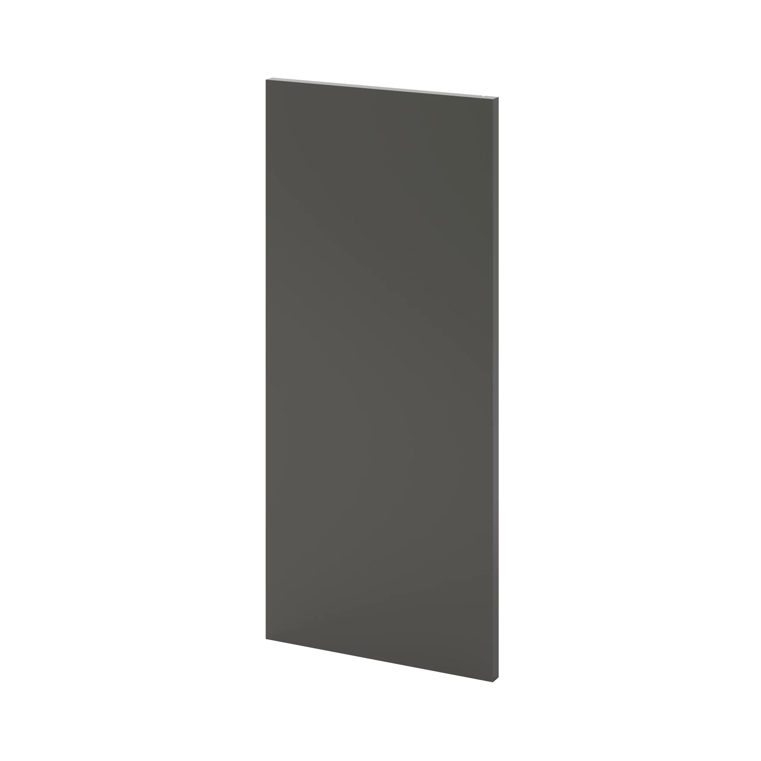 GoodHome Stevia & Garcinia Gloss Anthracite Slab Standard End Panel (H)720mm (W)320mm 2 GoodHome Stevia & Garcinia Gloss Anthracite Slab Standard End Panel (H)720mm (W)320mm - Image 2