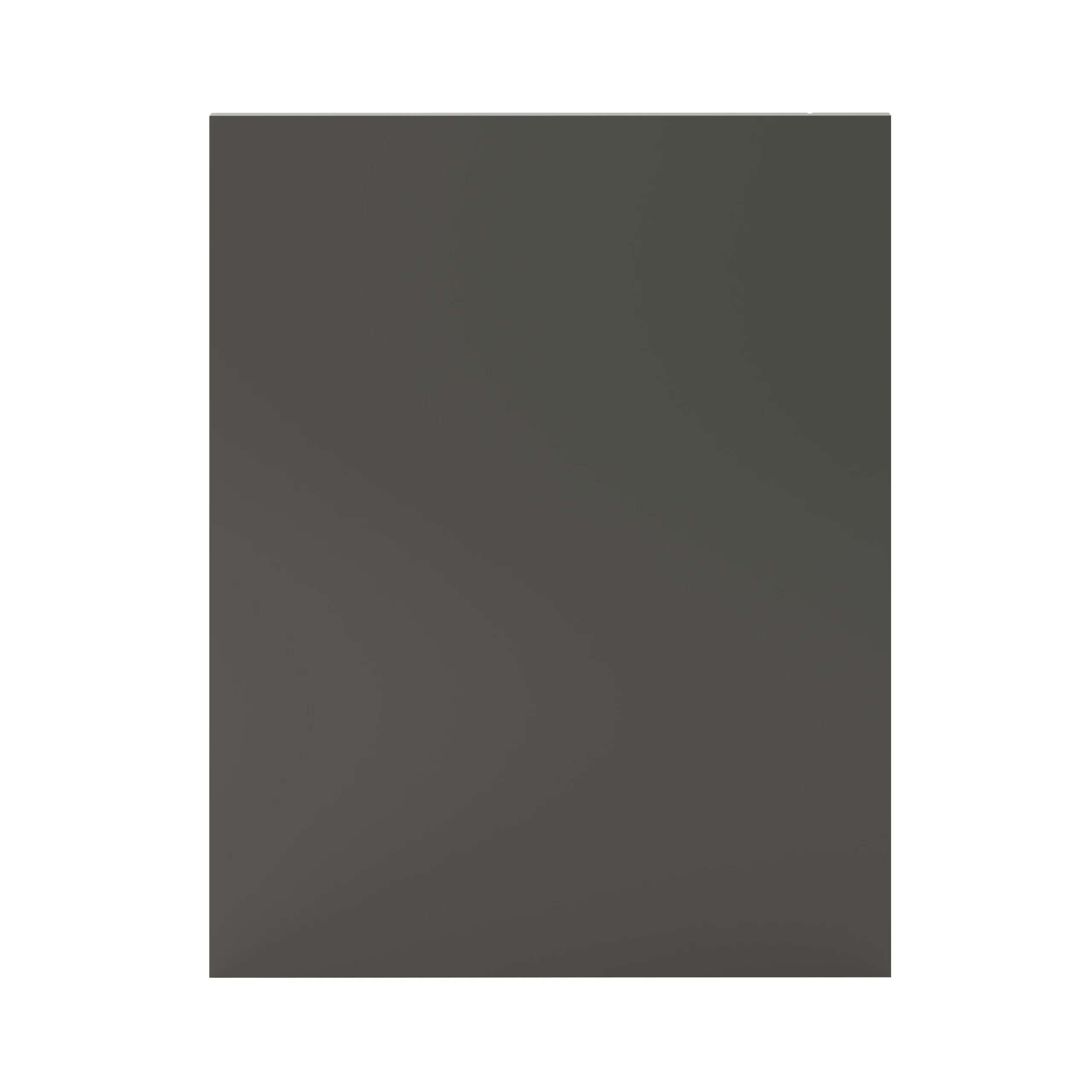 GoodHome Stevia & Garcinia Gloss Anthracite Slab Standard End Panel (H)720mm (W)570mm 1 GoodHome Stevia & Garcinia Gloss Anthracite Slab Standard End Panel (H)720mm (W)570mm