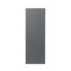 GoodHome Stevia & Garcinia Gloss Anthracite Slab Standard End Panel (H)960mm (W)360mm