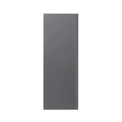 GoodHome Stevia & Garcinia Gloss Anthracite Slab Standard End Panel (H)960mm (W)360mm