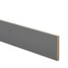 GoodHome Stevia & Garcinia Gloss Anthracite Square Edge Plinth