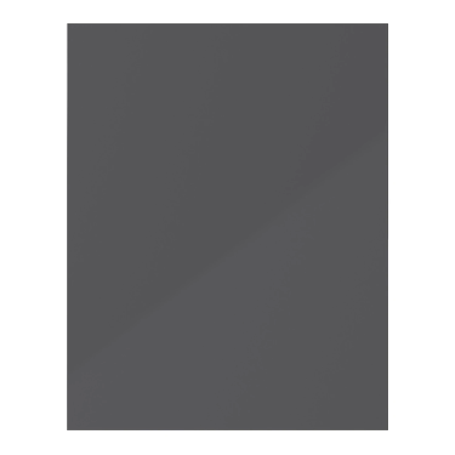 GoodHome Stevia & Garcinia Innovo Handleless Gloss Anthracite Slab Clad On End Panel (H)934mm (W)640mm 8 GoodHome Stevia & Garcinia Innovo Handleless Gloss Anthracite Slab Clad On End Panel (H)934mm (W)640mm - Image 8