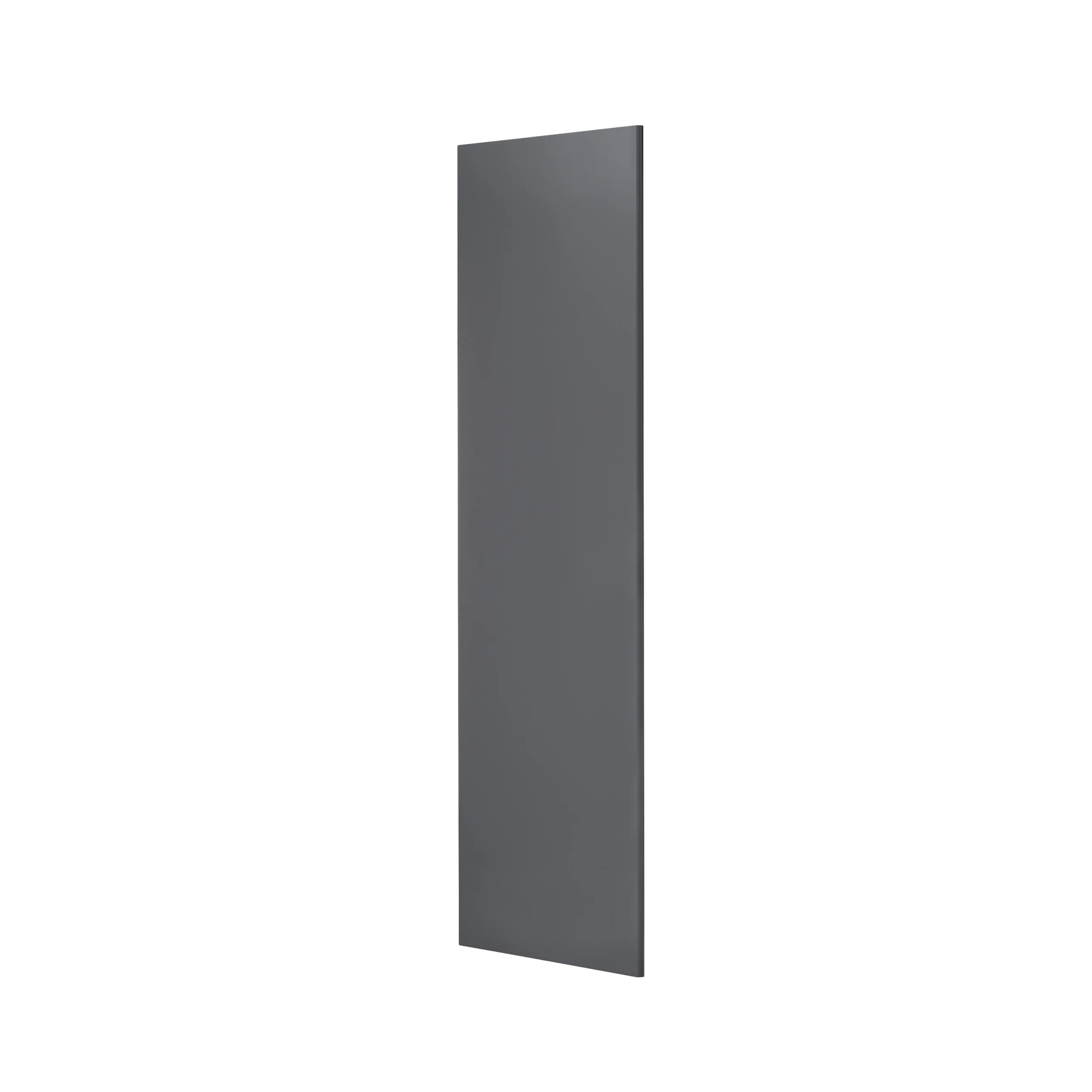 GoodHome Stevia Gloss Anthracite Clad On End Panel (H)2400mm (W)640mm 2 GoodHome Stevia Gloss Anthracite Clad On End Panel (H)2400mm (W)640mm - Image 2