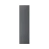 GoodHome Stevia Gloss Anthracite Clad On End Panel (H)2400mm (W)640mm