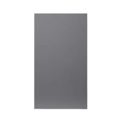 GoodHome Stevia Gloss Anthracite Slab Cabinet Door (H)715mm (T)18mm