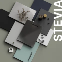 GoodHome Stevia Gloss Anthracite Slab Cabinet Door (H)715mm (T)18mm 15 GoodHome Stevia Gloss Anthracite Slab Cabinet Door (H)715mm (T)18mm -Goodhome goodhome stevia gloss anthracite slab cabinet door h 715mm t 18mm5059340799957 30i
