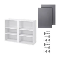 GoodHome Stevia Gloss Anthracite Slab Wall Kitchen Cabinet (W)1000mm (H)720mm -Goodhome goodhome stevia gloss anthracite slab wall kitchen cabinet w 1000mm h 720mm5059340702575 07c bq