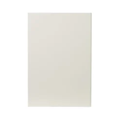 GoodHome Stevia Gloss Cream Slab Standard Base Clad On End Panel (H)900mm (W)610mm
