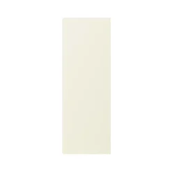 GoodHome Stevia Gloss Cream Slab Tall Wall End Panel (H)900mm (W)320mm