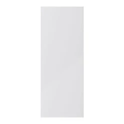 GoodHome Stevia Gloss Grey Slab Larder Cabinet Door (W)500mm (H)1287mm (T)18mm