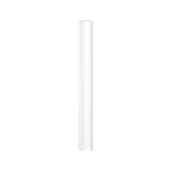 GoodHome Stevia Gloss Grey Slab Standard Corner Post, (W)59mm (H)715mm