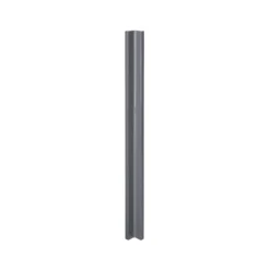 GoodHome Stevia Innovo Handleless Gloss Anthracite Slab Standard Corner Post, (W)34mm (H)895mm
