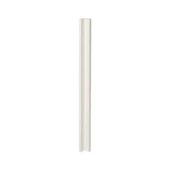 GoodHome Stevia Innovo Handleless Gloss Cream Slab Standard Corner Post, (W)34mm (H)895mm