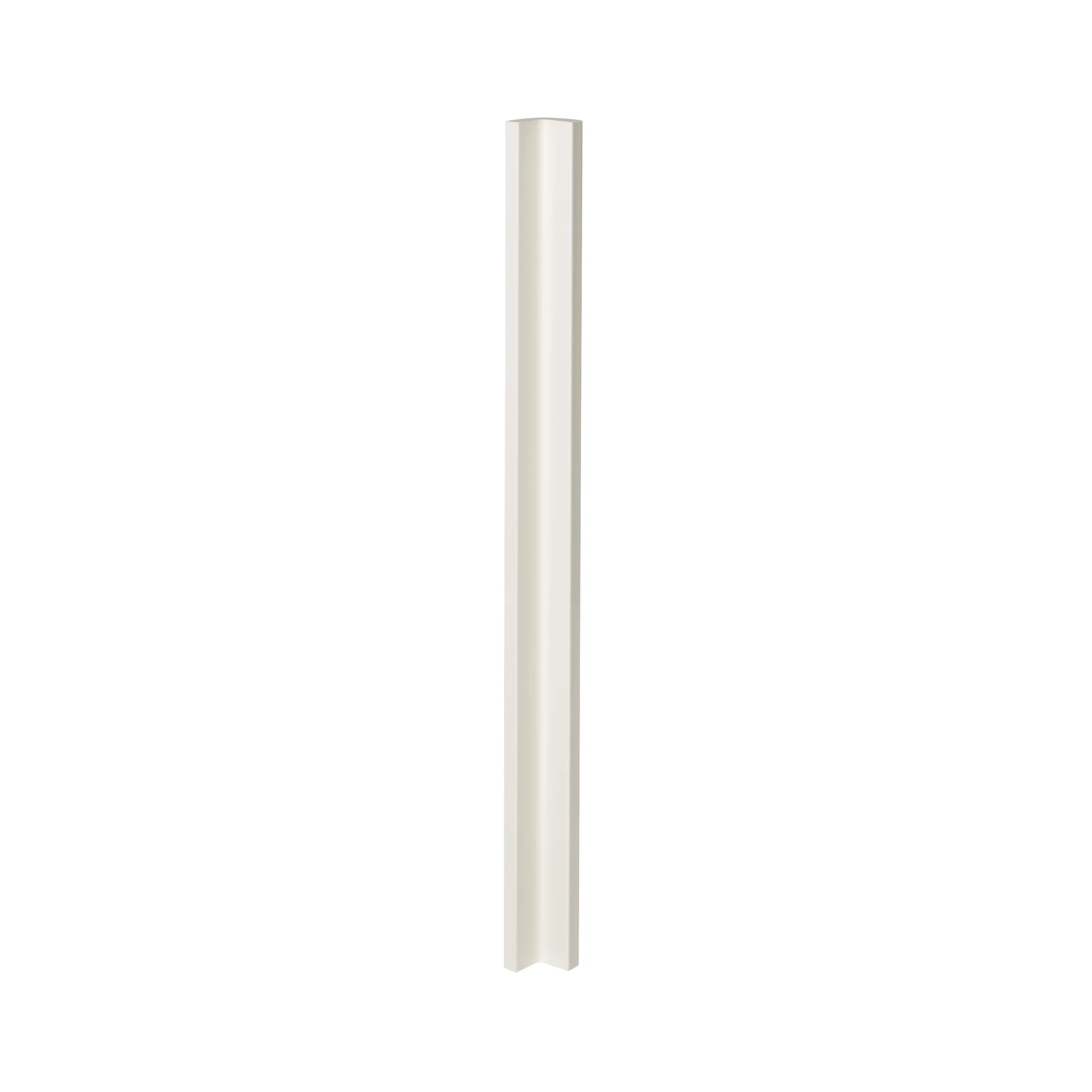GoodHome Stevia Innovo Handleless Gloss Cream Slab Standard Corner Post, (W)34mm (H)895mm 1 GoodHome Stevia Innovo Handleless Gloss Cream Slab Standard Corner Post, (W)34mm (H)895mm