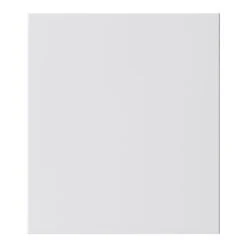 GoodHome Stevia Innovo Handleless Gloss Light Grey Slab Drawer Front, Bridging Door & Bi Fold Door, (W)300mm (H)340mm (T)18mm