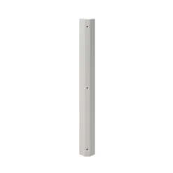 GoodHome Stevia Innovo Handleless Matt Grey Slab Standard Corner Post, (W)34mm (H)715mm