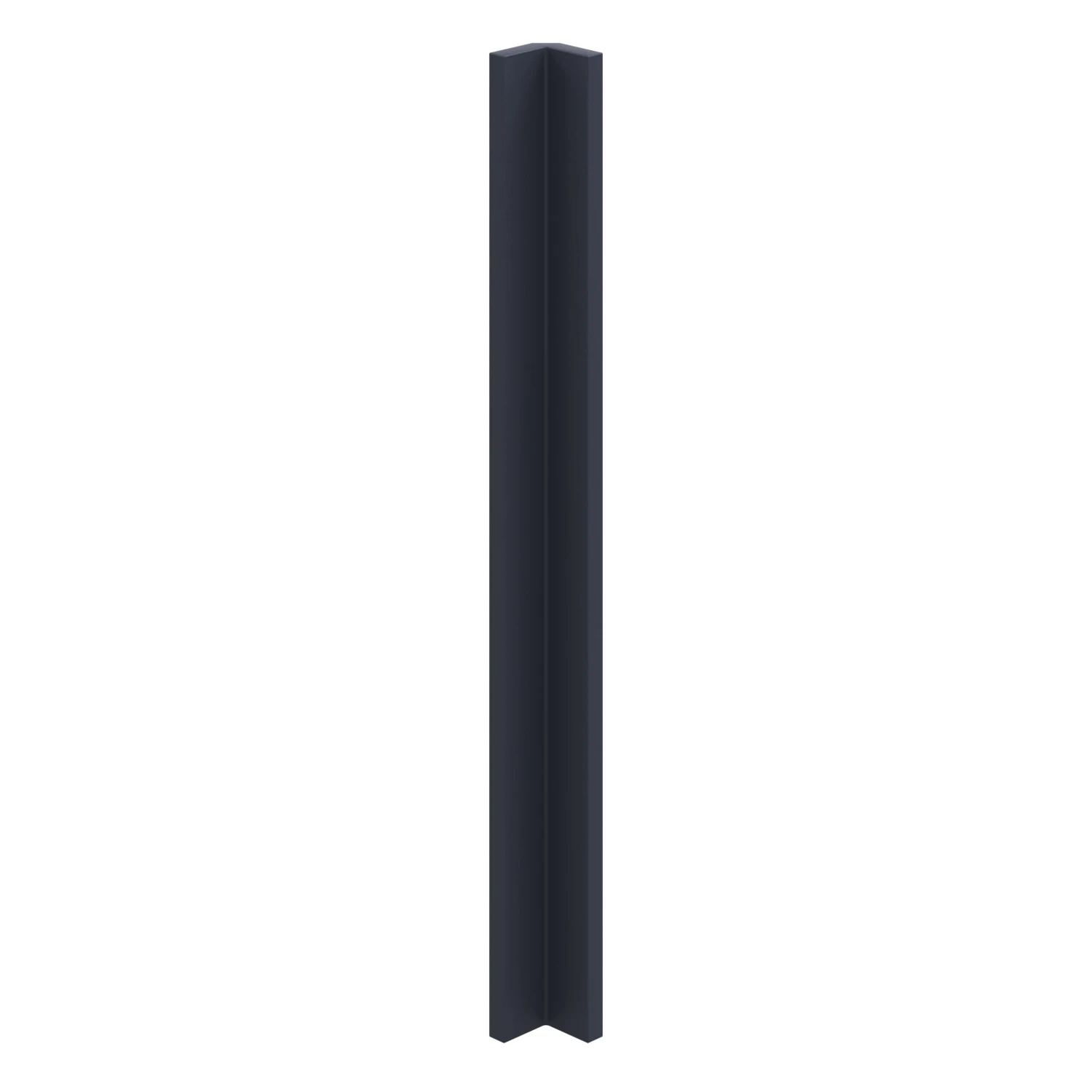 GoodHome Stevia Innovo Handleless Matt Midnight Blue Slab Standard Corner Post, (W)34mm (H)715mm 2 GoodHome Stevia Innovo Handleless Matt Midnight Blue Slab Standard Corner Post, (W)34mm (H)715mm - Image 2