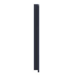 GoodHome Stevia Innovo Handleless Matt Midnight Blue Slab Standard Corner Post, (W)34mm (H)715mm