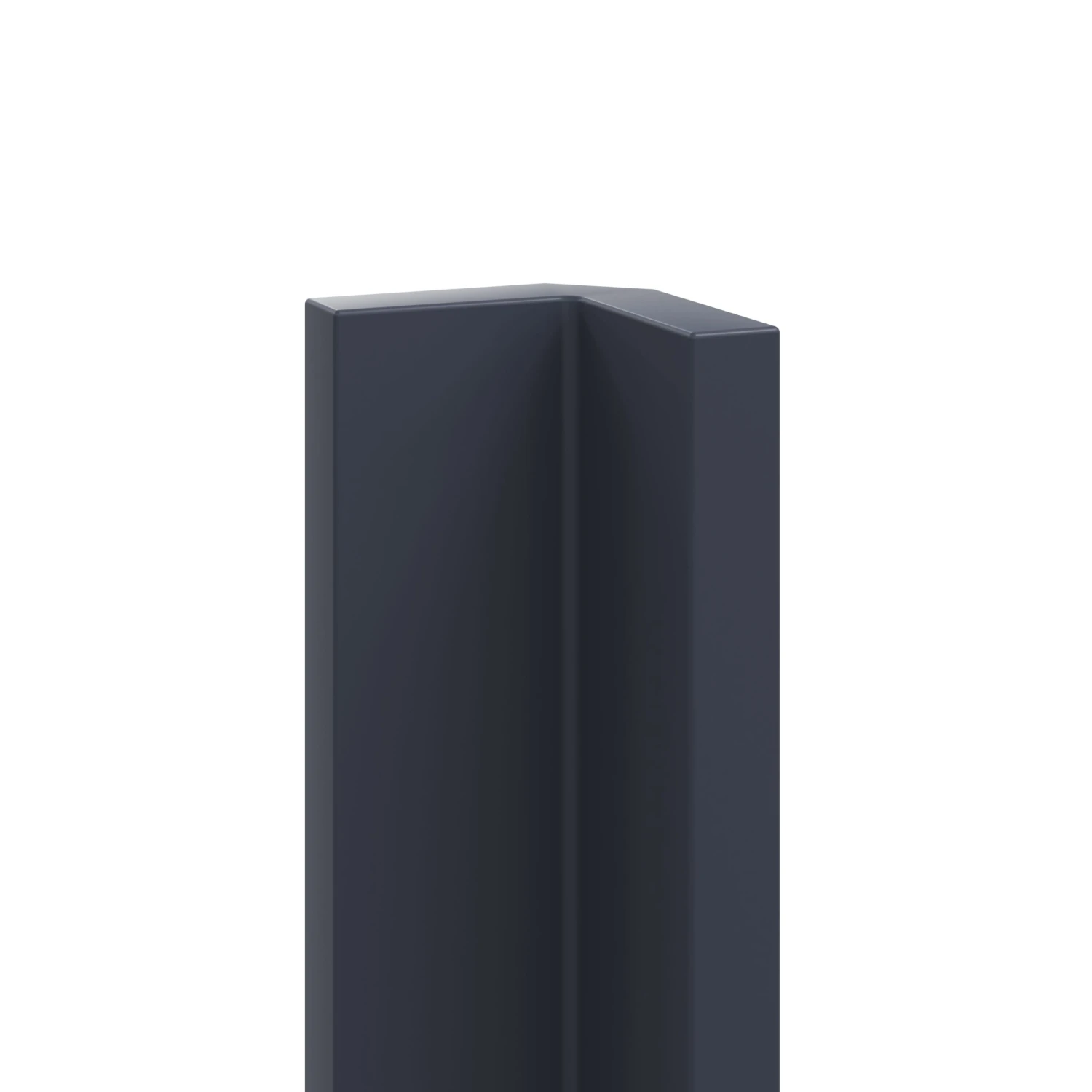 GoodHome Stevia Innovo Handleless Matt Midnight Blue Slab Standard Corner Post, (W)34mm (H)715mm 3 GoodHome Stevia Innovo Handleless Matt Midnight Blue Slab Standard Corner Post, (W)34mm (H)715mm - Image 3