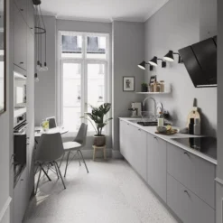 GoodHome Stevia Innovo Handleless Matt Pewter Grey Slab Drawer Front, Bridging Door & Bi Fold Door, (W)400mm (H)340mm (T)18mm 18 GoodHome Stevia Innovo Handleless Matt Pewter Grey Slab Drawer Front, Bridging Door & Bi Fold Door, (W)400mm (H)340mm (T)18mm -Goodhome goodhome stevia innovo handleless matt pewter grey slab drawer front bridging door bi fold door w 400mm h 340mm t 18mm5059340088853 22i