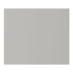 GoodHome Stevia Innovo Handleless Matt Pewter Grey Slab Drawer Front, Bridging Door & Bi Fold Door, (W)400mm (H)340mm (T)18mm