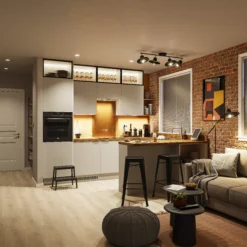 GoodHome Stevia Innovo Handleless Matt Pewter Grey Slab Drawer Front, Bridging Door & Bi Fold Door, (W)400mm (H)340mm (T)18mm 20 GoodHome Stevia Innovo Handleless Matt Pewter Grey Slab Drawer Front, Bridging Door & Bi Fold Door, (W)400mm (H)340mm (T)18mm -Goodhome goodhome stevia innovo handleless matt pewter grey slab drawer front bridging door bi fold door w 400mm h 340mm t 18mm5059340702841 11i