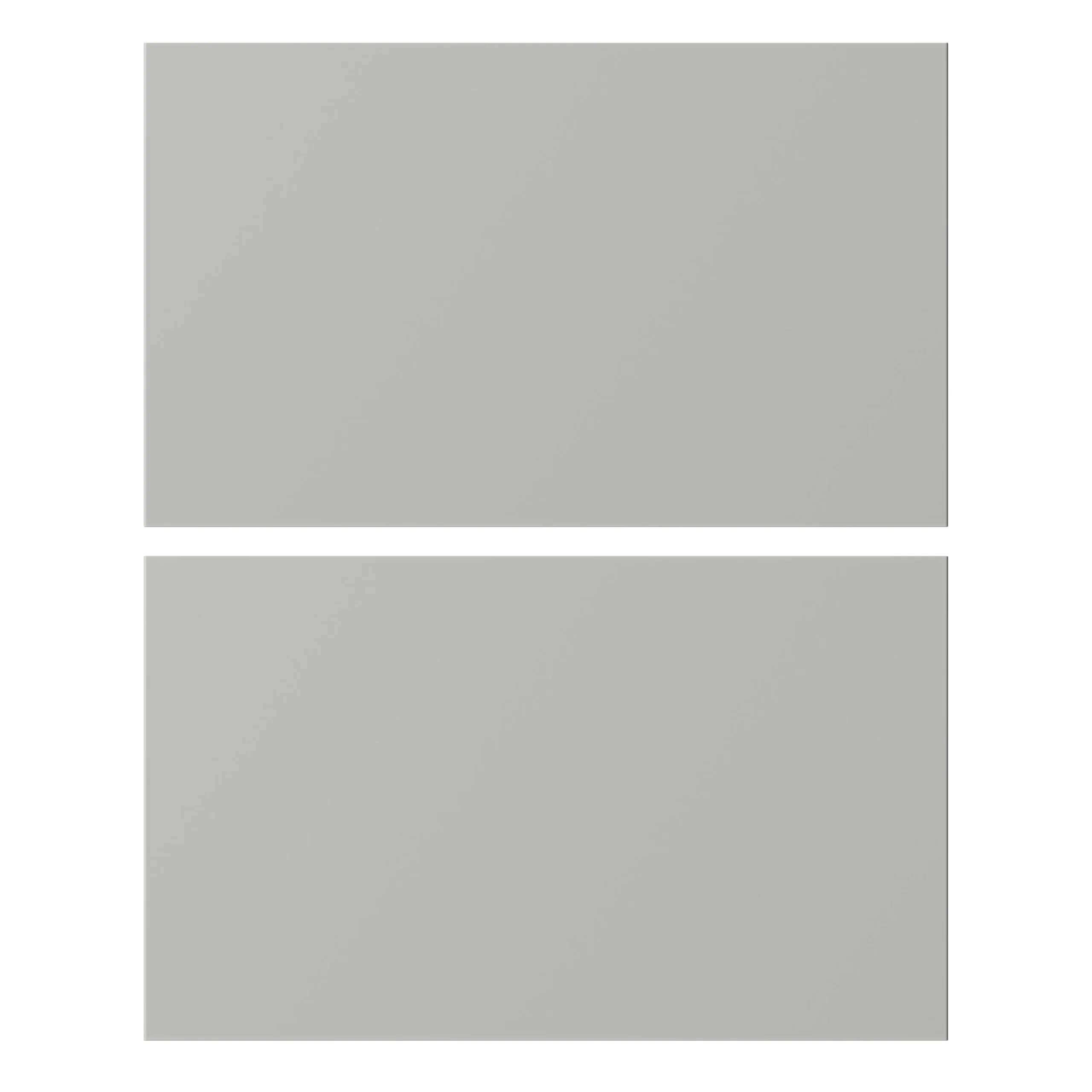 GoodHome Stevia Innovo Handleless Matt Pewter Grey Slab Standard Drawer End Panel (H)340mm (W)595mm 1 GoodHome Stevia Innovo Handleless Matt Pewter Grey Slab Standard Drawer End Panel (H)340mm (W)595mm